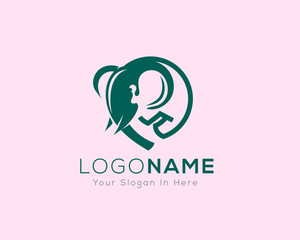 Funny elephant logo design inspiration