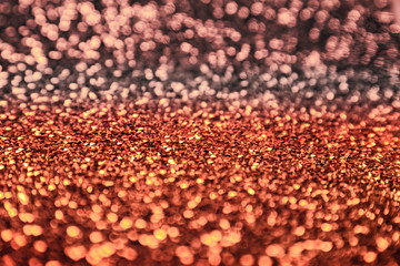 gold, pink rose bokeh,circle abstract light background,Pink Gold shining lights, sparkling glittering Valentines day,women day,event lights romantic backdrop.Blurred abstract holiday background.