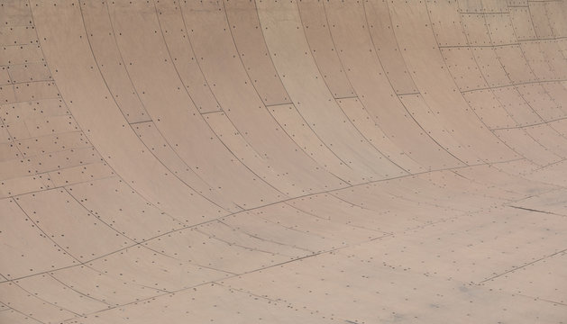 Platform for a skating or roller in a skate park