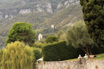 Uferpark in Ossuccio am Comer See