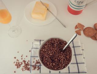 Tasty and full breakfast