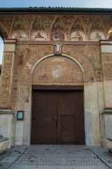 Fototapeta na wymiar Pavia, Italy - oratory of the Certosa di Pavia