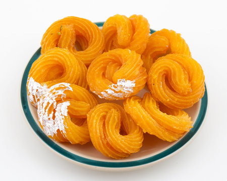 Paneer Jalebi, also Know as Chhena Jalebi, Chhena Jilapi or Zulbia is a Indian Sweet Food
