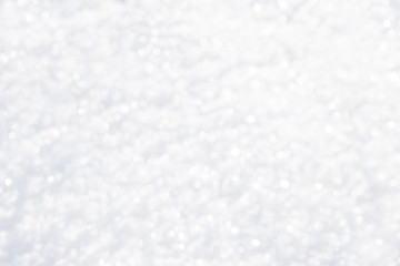 Hintergrund Pulverschnee defokussiert