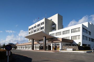 名取市役所　Natori city office,Japan