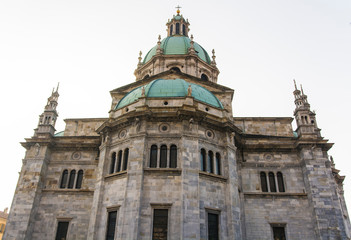 Como, Italy - Como gothic cathedral