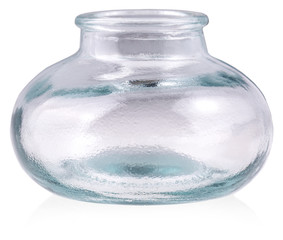 Empy glass  isolated on a white