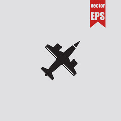 Aircraft icon.Vector illustration.