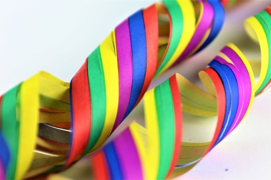 An Image of a ribbon, candy