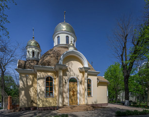 Fototapeta na wymiar Temple in honor of St. Luke Archbishop in Odessa, Ukraine