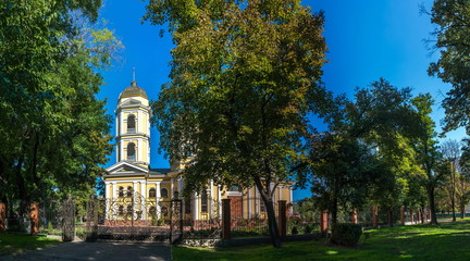 Fototapeta na wymiar Church of St. Alexis in Odessa, Ukraine