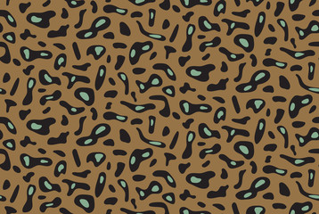 Seamless pattern background like animal skin