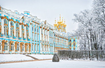 Церковь Екатерининского дворца Church of the Resurrection in the...