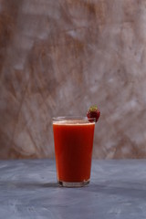 healthy pomegranate juice