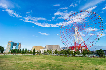 お台場 シンボルプロムナード公園の風景