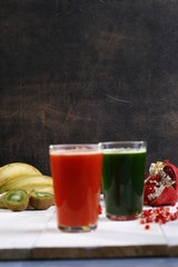 healthy pomegranate juice