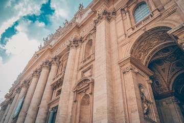 Fototapeta na wymiar Basilica San Pietro – Vatican