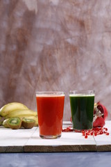 healthy pomegranate juice