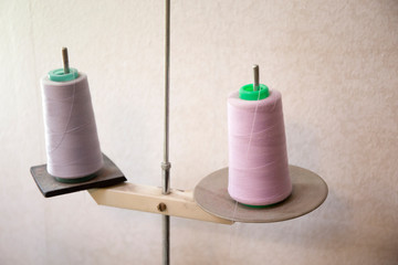 Workshop in sewing ramie fabric