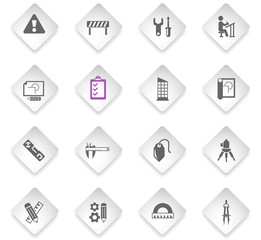 engineering icon set