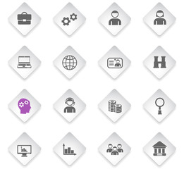 management icon set