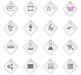 science icon set