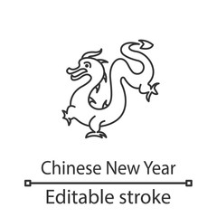 Chinese New Year linear icon