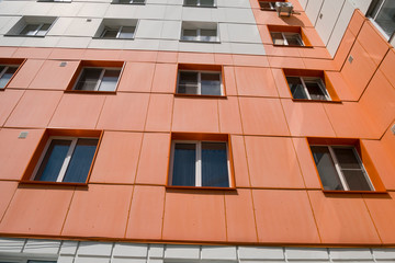 Naklejka premium The architecture of the buildings