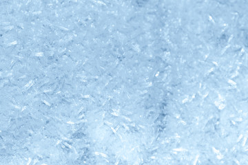 ice crystals as a background