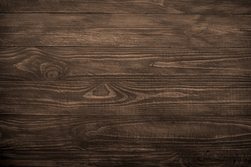 Naklejka premium Wooden background, Dark wooden texture.