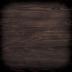 Wooden background, Dark wooden texture.