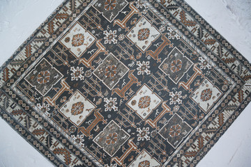 Traditional patterns on the wall background