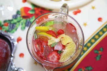 fresh salad in a bowl