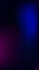 Blockchain Technology Background. Digital Tehnology Backdrop. Futuristic Cyberspace with Hexagon Fractals. Vertical Template BG for Mobile Device. Vector  Technology Blockchain Background.