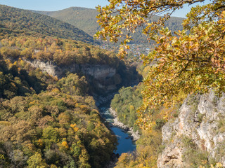 Canyon of the Belaya river, Adygeya