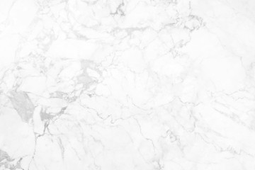 White marble pattern texture in natural for background and design.