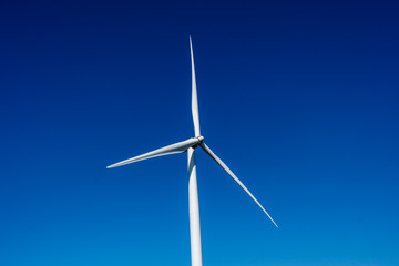 Fototapeta premium Wind Power Turbine at Khao Kho Valley Tourist Attraction of Thailand