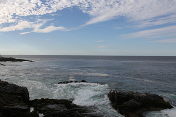 Fototapeta na wymiar fotografias de paisajes varios de la mar 