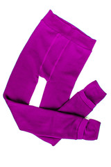purple warm leggings