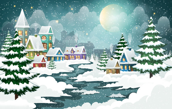 Christmas Holiday Village