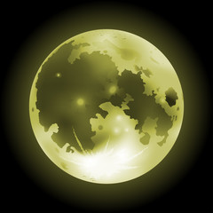 moon yellow
