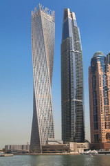 Cayan Tower and Damac Residenze