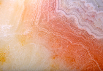 Fototapeta premium orange yellow and grey color agate structure