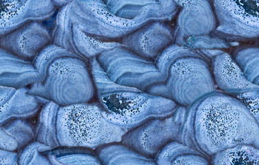 blue malachite seamless texture close-up