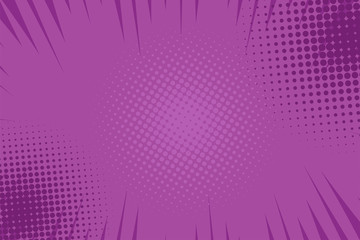 Comic book pop art strip radial backdrop