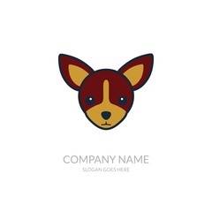 Animal Nature Farm Agriculture Business Company Stock Vector Logo Design Template