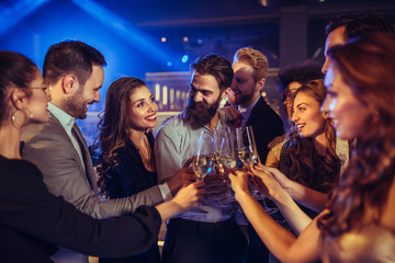 The start of a great evening