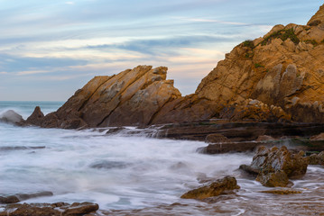 Azkorri beach, Getxo in Vizcaya, Spain