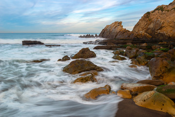 Azkorri beach, Getxo in Vizcaya, Spain