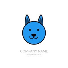 Animal Nature Farm Agriculture Business Company Stock Vector Logo Design Template